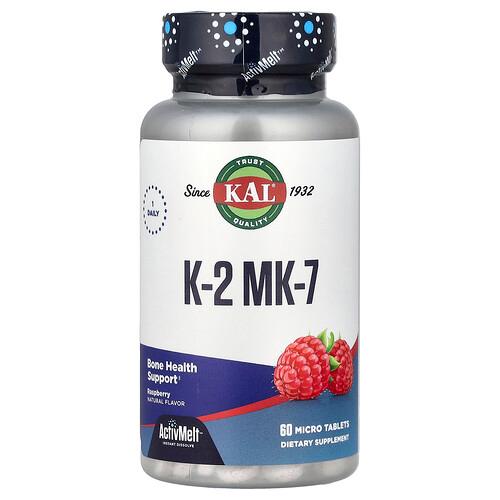 Kal K 2 Mk 7 Raspberry 60 Micro Tablets 100 Mcg Per Tablet