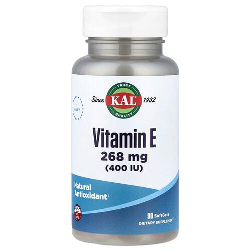 Kal Vitamin E 268 Mg 400 Iu 90 Softgels product image