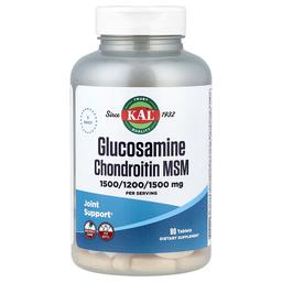 Kal Glucosamine Chondroitin Msm 90 Tablets