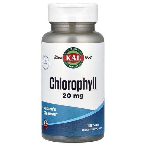 Kal Chlorophyll 20 Mg 100 Tablets