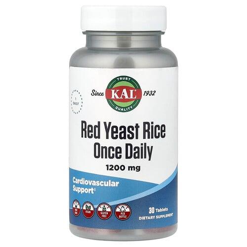 Kal Red Yeast Rice 1 200 Mg 30 Tablets