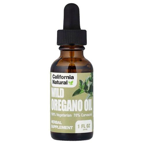 California Natural Wild Oregano Oil 1 Fl Oz 30 Ml