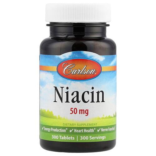 Carlson Niacin 50 Mg 300 Tablets product image