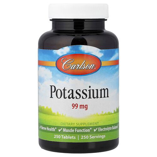 칼슨 Carlson, 칼륨, 99 mg, 250 정 product image