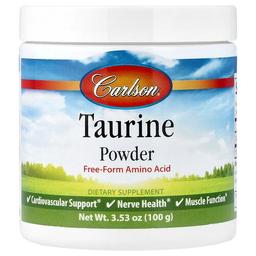 Carlson Taurine Powder 3 53 Oz 100 G