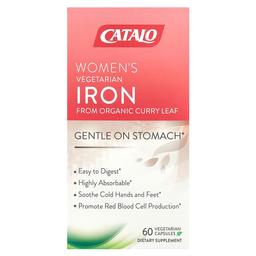 Catalo Women S Vegetarian Iron 60 Vegetarian Capsules