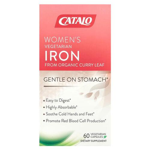 Catalo Women S Vegetarian Iron 60 Vegetarian Capsules