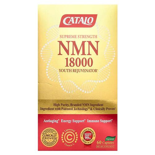 Catalo Nmn 18000 Youth Rejuvenator Supreme Strength 60 Capsules