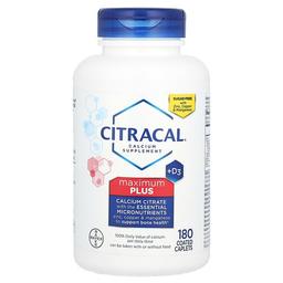 Citracal Maximum Plus D3 180 Coated Caplets