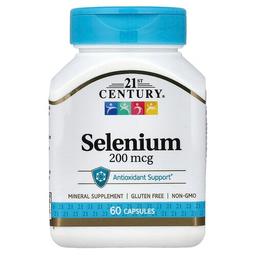 21st Century Selenium 200 Mcg 60 Capsules