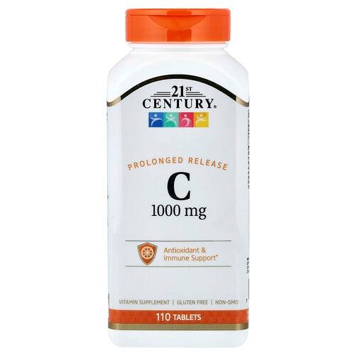 21st Century Vitamin C Prolonged Release 1 000 Mg 110 Tablets