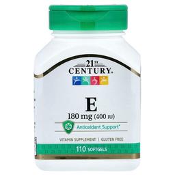 21st Century Vitamin E 180 Mg 400 Iu 110 Softgels