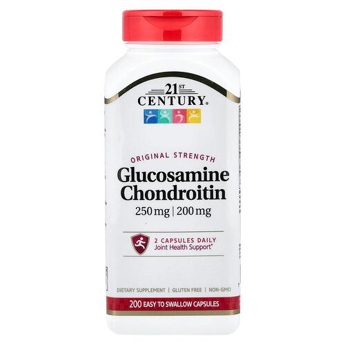 21st Century Glucosamine Chondroitin 200 Easy To Swallow Capsules