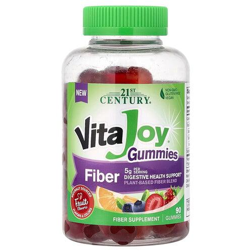 21st Century Vitajoy Gummies Fiber Fruit 90 Gummies