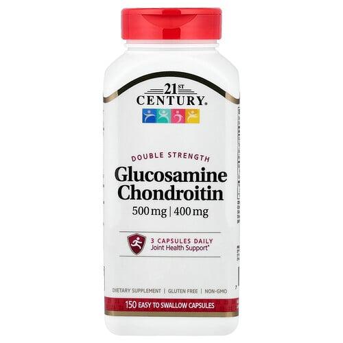21st Century Glucosamine Chondroitin 150 Easy To Swallow Capsules