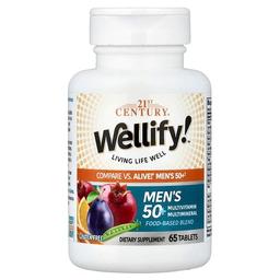 21st Century Wellify Men S 50 Multivitamin Multimineral 65 Tablets