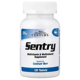 21st Century Sentry Men Multivitamin Multimineral Supplement 120 Tablets