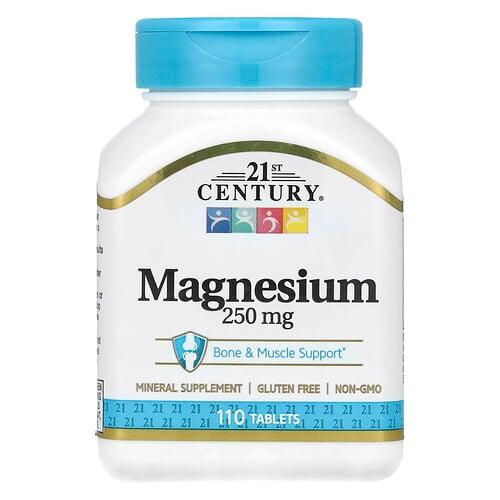 21st Century Magnesium 250 Mg 110 Tablets