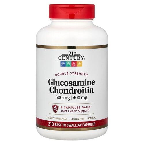 21st Century Glucosamine Chondroitin 210 Easy To Swallow Capsules