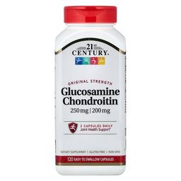 21st Century Glucosamine Chondroitin 250 Mg 200 Mg 120 Easy To Swallow Capsules