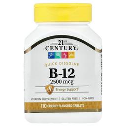 21st Century Vitamin B 12 Cherry 2 500 Mcg 110 Tablets