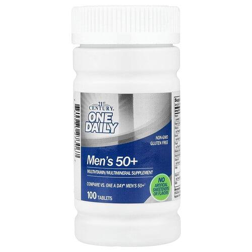 21st Century One Daily Men S 50 100 Tablets