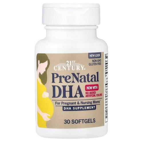 21st Century Prenatal Dha 30 Softgels 200 Mg Per Softgel