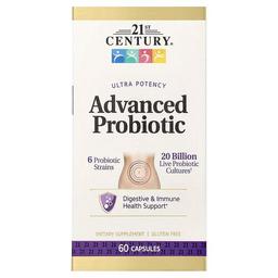 21st Century Ultra Potency Advanced Probiotic 60 Capsules