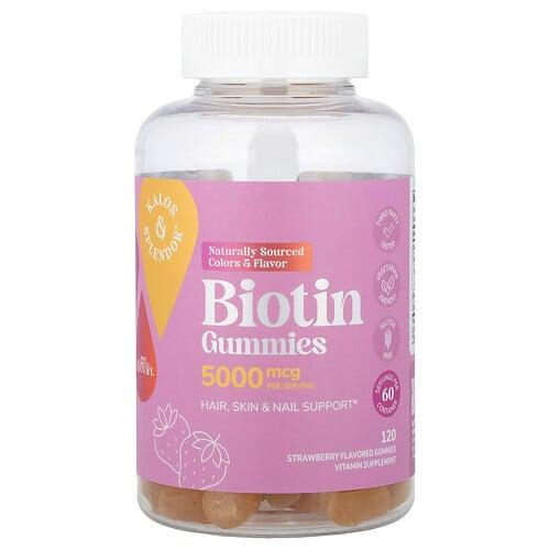 21st Century Biotin Gummies Strawberry 120 Gummies 2 500 Mcg Per Gummy product image