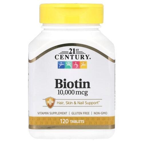 21st Century Biotin 10 000 Mcg 120 Tablets product image