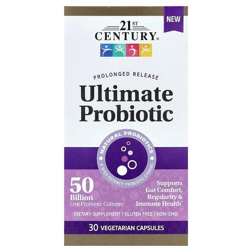 21st Century Ultimate Probiotic 50 Billion 30 Vegetarian Capsules