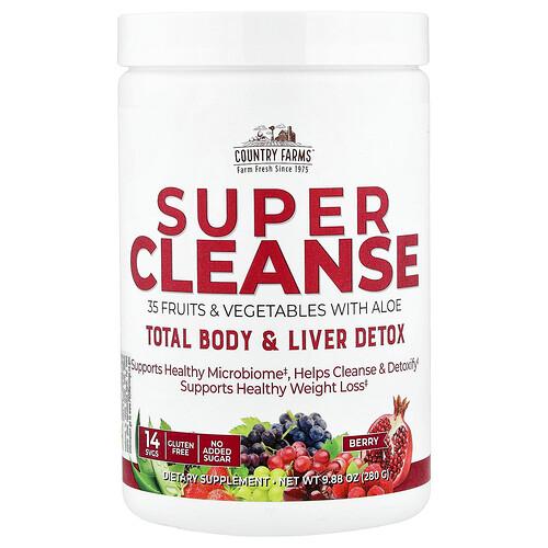 Country Farms Super Cleanse Berry 9 88 Oz 280 G
