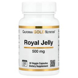 California Gold Nutrition Royal Jelly 500 Mg 30 Veggie Caps