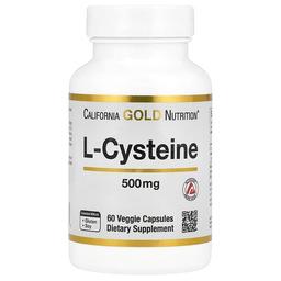 California Gold Nutrition L Cysteine Ajipure 500 Mg 60 Veggie Capsules