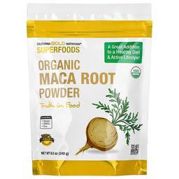 California Gold Nutrition Superfoods Certified Organic Peruvian Maca Root Powder 8 5 Oz 240 G