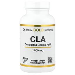 California Gold Nutrition Cla Conjugated Linoleic Acid 1 000 Mg 90 Veggie Softgels