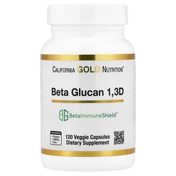 California Gold Nutrition Beta Glucan From Algae 1 3d 120 Veggie Capsules 125 Mg Per Capsule
