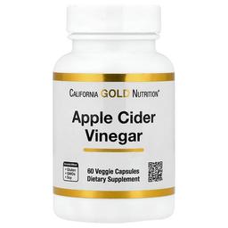 California Gold Nutrition Apple Cider Vinegar 60 Veggie Capsules 450 Mg Per Capsule