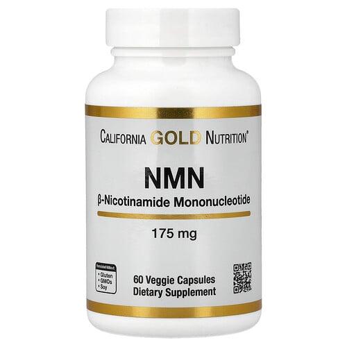 California Gold Nutrition Nmn 175 Mg 60 Veggie Capsules