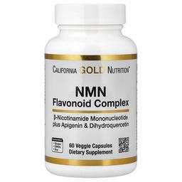 California Gold Nutrition Nmn Flavonoid Complex With Apigenin And Dihydroquercetin 60 Veggie Capsules