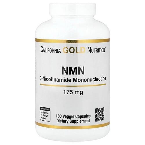 캘리포니아 골드 뉴트리션 California Gold Nutrition, NMN, 175mg, 베지 캡슐 180정 product image