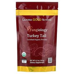California Gold Nutrition Fungiology Certified Organic Turkey Tail Powder 4 2 Oz 120 G