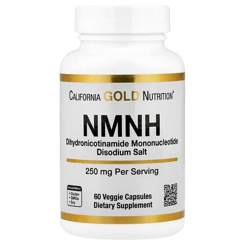California Gold Nutrition Nmnh 250 Mg 60 Veggie Capsules