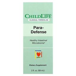Childlife Clinicals Para Defense Healthy Intestinal Microbiome 2 Fl Oz 59 Ml