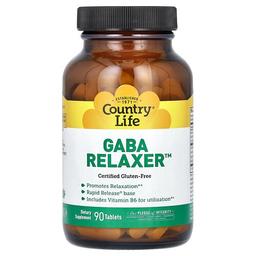 Country Life Gaba Relaxer 90 Tablets