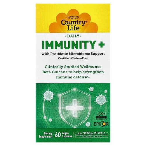 Country Life Daily Immunity 60 Vegan Capsules