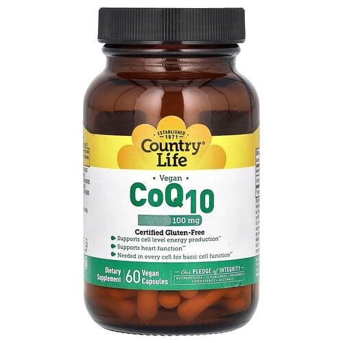 Country Life Vegan Coq10 100 Mg 60 Vegan Capsules product image