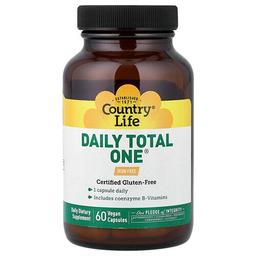 Country Life Daily Total One Iron Free 60 Vegan Capsules