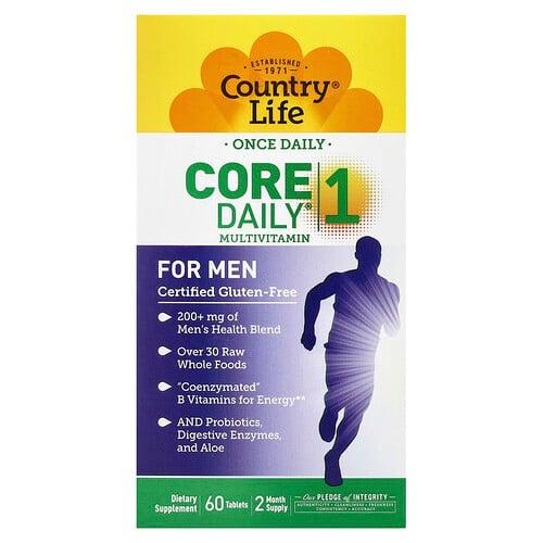 Country Life Core Daily 1 Multivitamin For Men 60 Tablets