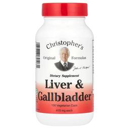Christopher S Original Formulas Liver Gallbladder 415 Mg 100 Vegetarian Caps